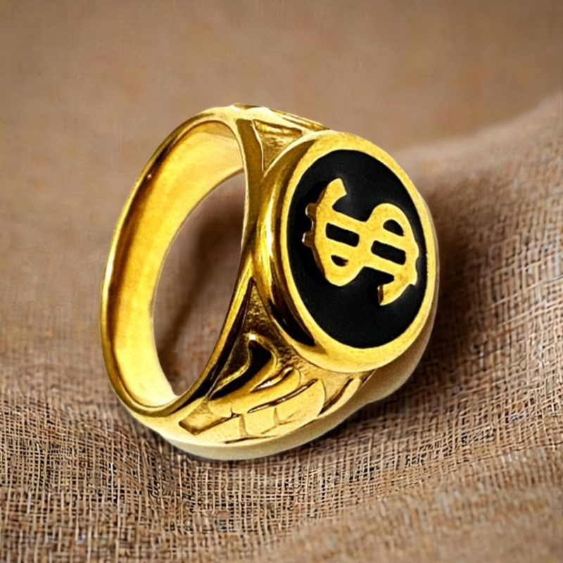 Gilded Dollar Men's Ring