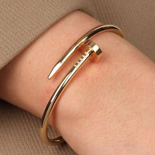 Clasped Nail Bracelet