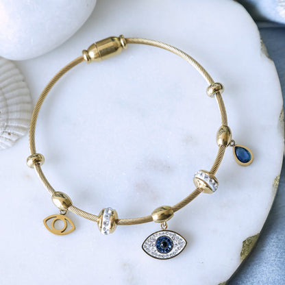 Evil Eye Charm Bracelet