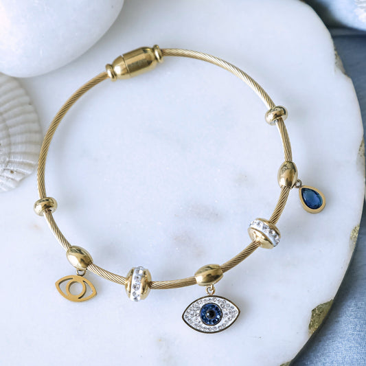 Evil Eye Charm Bracelet