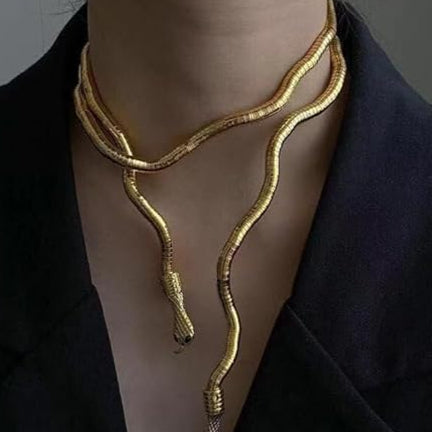 Long Adjustable Snake Chain