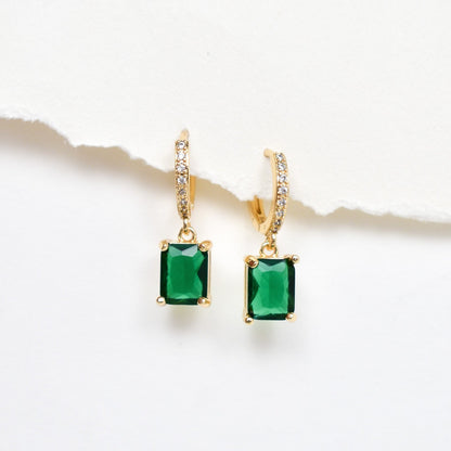 Emerald Bloom Earring