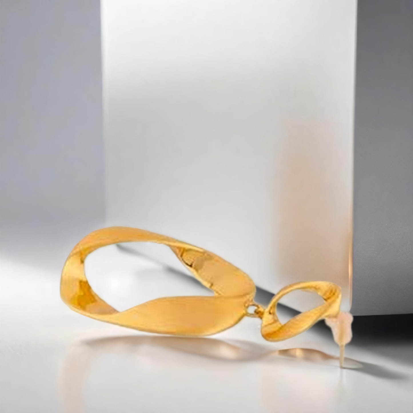 Oval Drop Earrings