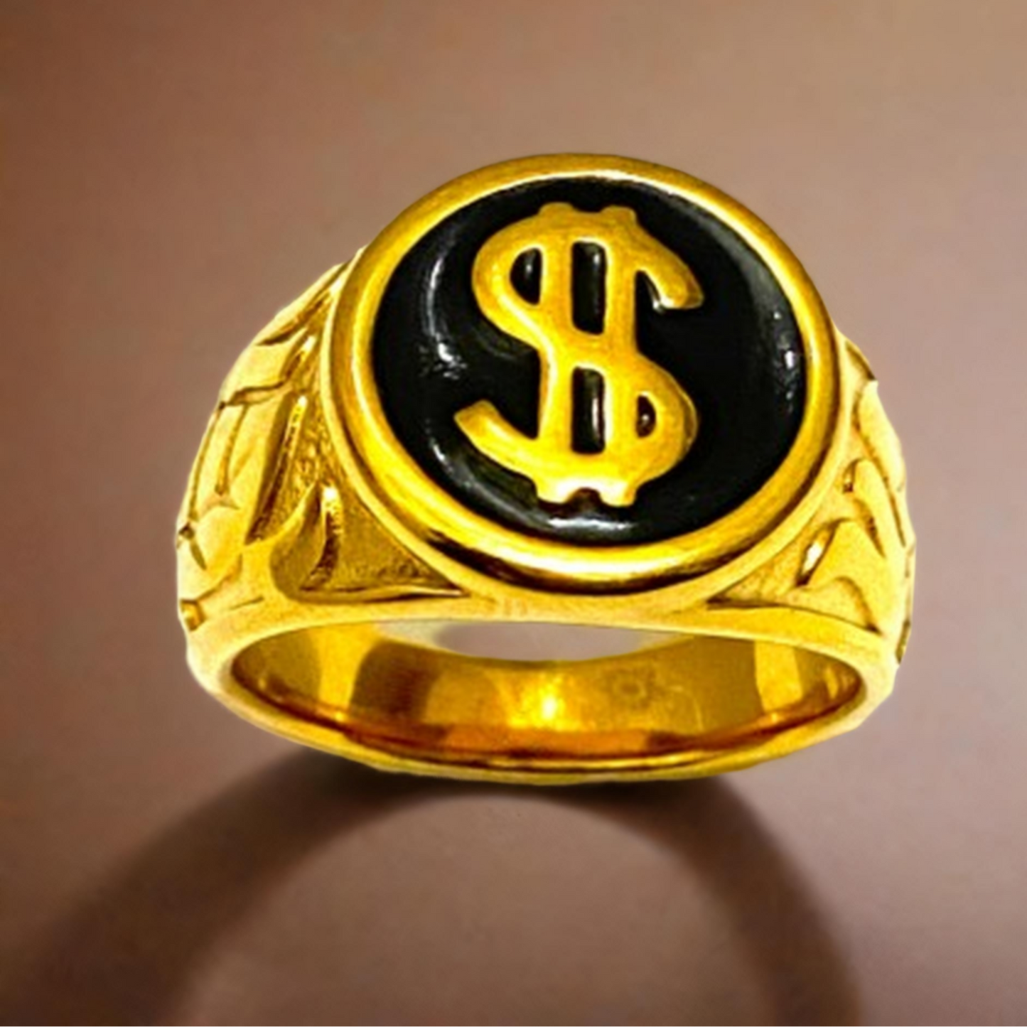 Gilded Dollar Men's Ring