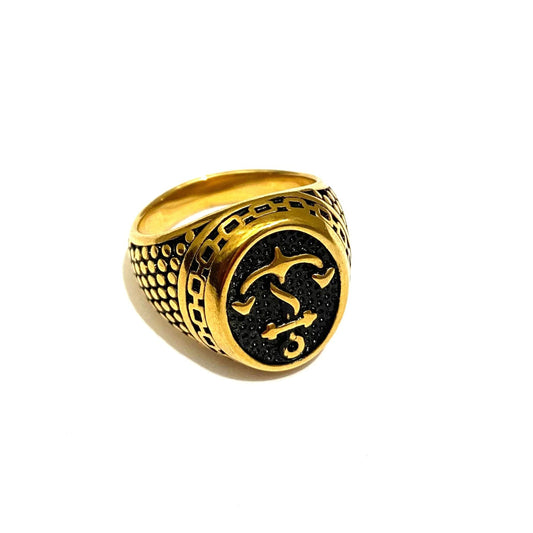 Stacked Up Mens Ring