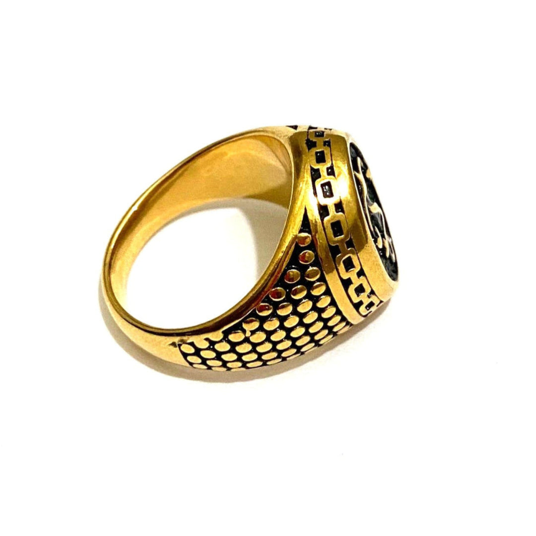 Stacked Up Mens Ring