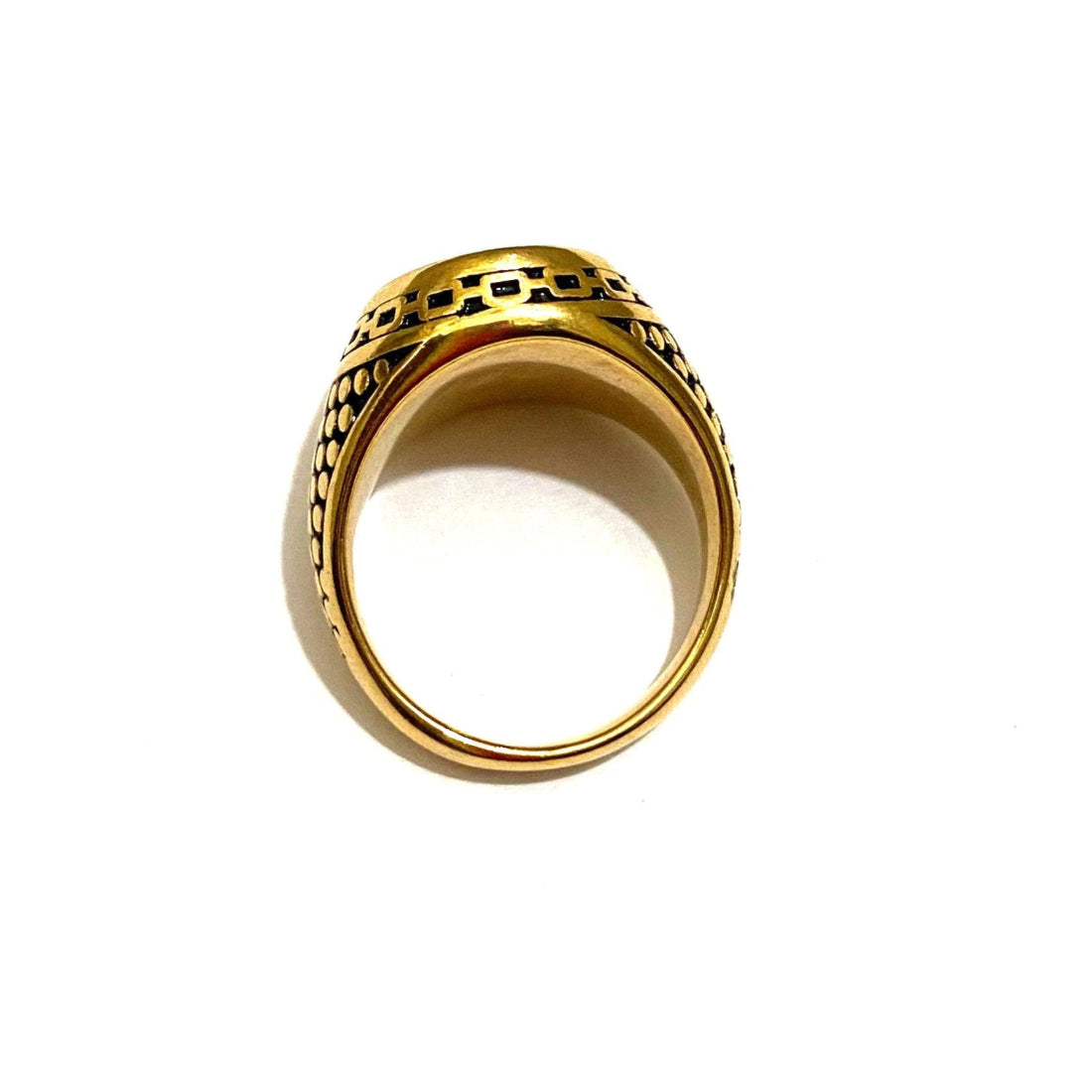 Stacked Up Mens Ring
