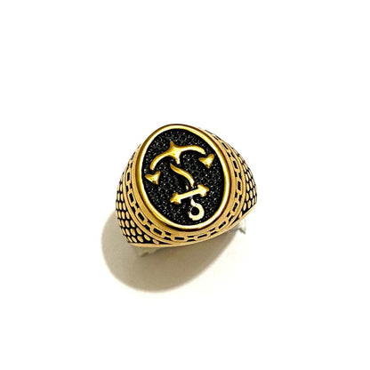Stacked Up Mens Ring