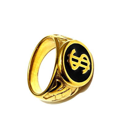 Gilded Dollar Men's Ring