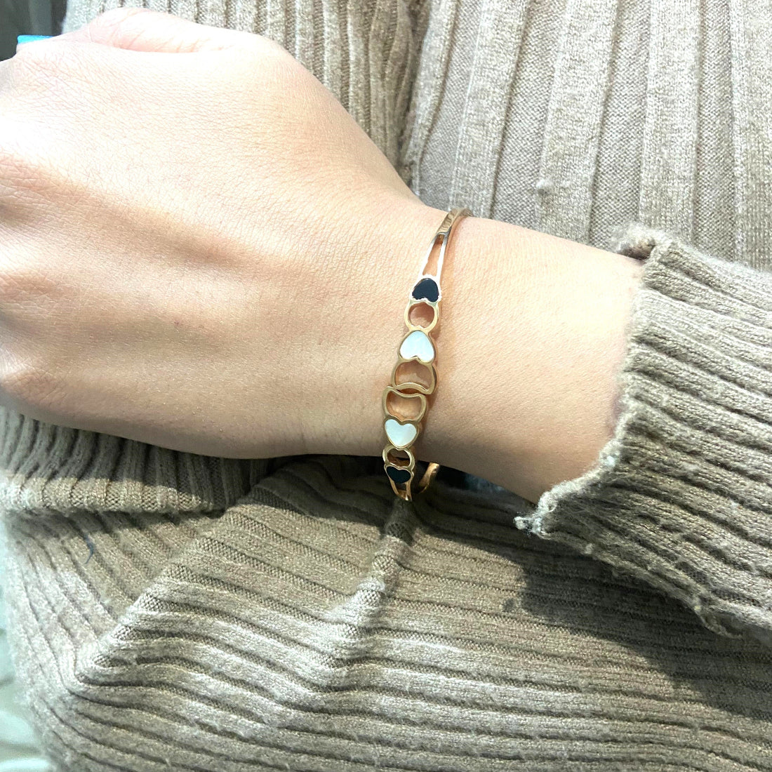 Rainbow Links Bracelet